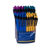 Ручка шариковая автоматическая CLICK, 0.7 мм, синяя Buromax