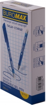 Ручка гелева "Пиши-Стирай" ERASE SLIM, 0.5 мм, сині чорнила Buromax BM.8300-01