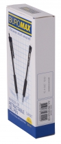 Ручка гелева автоматична TARGET, 0,5 мм, гум. грип, чорні чорнила Buromax BM.8332-02