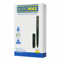 Ручка гелева STATUS Rouber Touch, 1.0мм, сині чорнила Buromax BM.8337-01