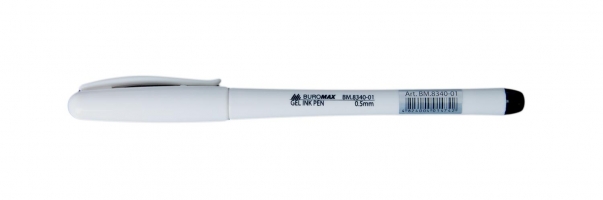 Ручка гелевая, черная Buromax BM.8340-01