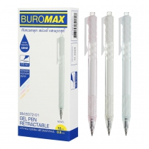 Ручка гелева автоматична NOVEL Buromax BM.8372-01