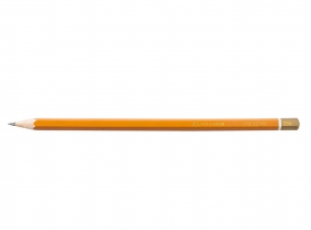 Олівець графітовий PROFESSIONAL 2H, жовтий, без гумки, коробка 12шт. Buromax BM.8545-12