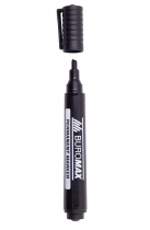 Маркер водостойкий, черный, 1-4,6 мм Buromax BM.8707-01