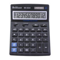 Калькулятор BS-0222 12р., 2-питание, кот Brilliant