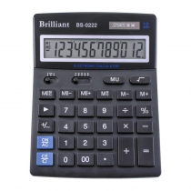 Калькулятор BS-0222 12р., 2-живл Brilliant BS-0222