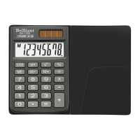 Калькулятор кишеньковий BS-100Х 8р., 2-живл Brilliant BS-100Х
