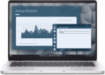 Ноутбук Dell Pro 14 14" FHD+ AG, Intel U5-235U, 16GB, F512GB, UMA, Win11P, сріблястий BTO106PC14250UA_W11P