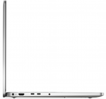 Ноутбук Dell Pro 16 16" FHD+ IPS AG, Intel U7-255U, 32GB, F1TB, UMA, Lin, серебристый BTO108PC16250UA_UBU