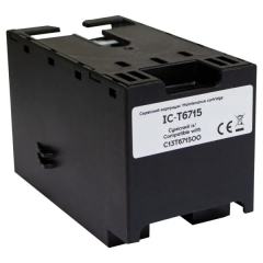 Контейнер совместимый для отработанных чернил Epson T6715/PXMB7/C13T671500 с чипом Barva (IC-T6715) BUNK-BAR-EPS-T6715