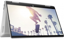Ноутбук HP Pavilion x360 14-ek2007ua 14&quot; FHD IPS Touch, Intel 3-100U, 8GB, F512GB, UMA, DOS, серебристый BV5S4EA