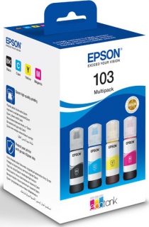 Контейнеры с чернилами Epson L31XX Multipack (C,M,Y,Bk) C13T00S64A