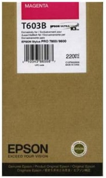 Картридж Epson StPro 7800/9800 magenta, 220мл C13T603B00