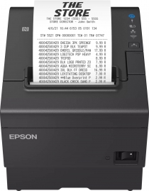 Принтер спеціалізований Epson TM-T88VII RS-232/USB/Ethernet I/F Incl.PC Black C31CJ57112