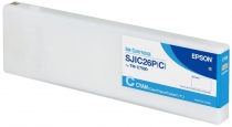 Картридж Epson SJIC26P принтер ColorWorks C7500 Cyan C33S020619