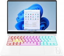 Ноутбук HP OMEN Transcend 14-fb1001ua 14" 3K OLED, Intel U9-285H, 64GB, F2TB, NVD5070-8, Win11, білий C3UL1EA