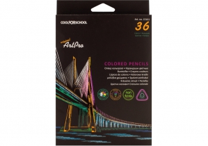 Карандаши цветные профессиональные "Art Pro", 36 цветов, треугольные COOLFORSCHOOL CF15161