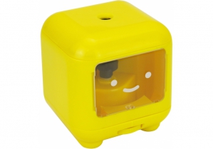 Чинка автоматическая пластиковая на батарейках, желтая COOLFORSCHOOL CF40928
