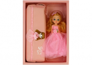 Набір: пенал та лялька COOLFORSCHOOL CF6861-pink