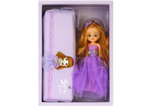Набор: пенал и кукла COOLFORSCHOOL CF6861-pink CF6861-purple