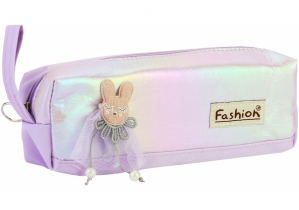 Пенал на 1 отделение с аппликацией COOLFORSCHOOL CF6891-pink CF6891-purple