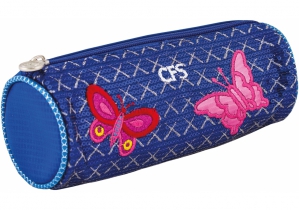 Пенал мягкий "Butterfly", тубус COOLFORSCHOOL CF85584