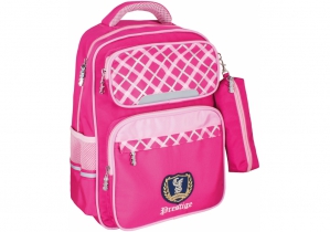Рюкзак школьный 16,5", "Prestige", Royal Pink, 400 COOLFORSCHOOL CF86141