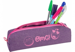 Пенал прямоугольный на 1 отделение Emozzi COOLFORSCHOOL CF87126