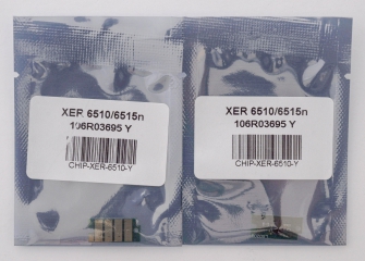 Чіп для картриджа Xerox 106r03695 для phaser 6510/wc6515 Yellow 4.3k CHIP-XER-6510-Y