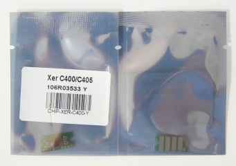 Чип для картриджа 106r03533 для Xerox versalink c400/c405 Yellow 8k CHIP-XER-C400-Y
