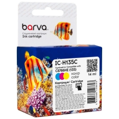 Картридж совместимый HP 135 (C8766HE) 330 стр, 3-х цветный Barva (IC-H135C) CI-BAR-HP-C8766HE-C