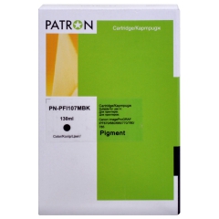 Картридж совместимый Canon pfi-107mbk (6704b001) 130 мл, матовый черный Patron (pn-pfi107mbk) CI-CAN-PFI-107MBK-PN