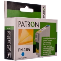 Картридж Epson t0802 (pn-0802) Cyan Patron CI-EPS-T0802-C-PN