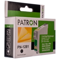 Картридж Epson t1281 (pn-1281) Black Patron CI-EPS-T1281-B-PN