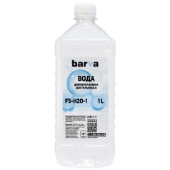 Вода демінералізована (дистильована) Barva флакон 1 л (f5-h2o-1) CS-BARE-F5-H2O-1