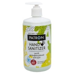 Засіб дезінфекційний для рук green apple 700 мл Patron (f3-036-0.7l) CS-PN-F3-036-0.7L