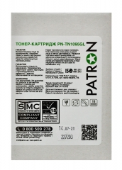 Тонер-картридж сумісний Brother tn-1095 green label Patron (pn-tn1095gl) CT-BRO-TN-1095-PN-GL