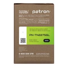Тонер-картридж сумісний Brother tn-2275 green label Patron (pn-tn2275gl) CT-BRO-TN-2275-PN-GL