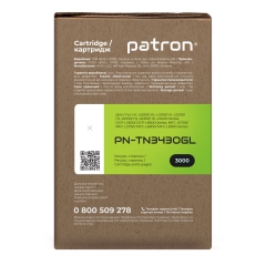 Тонер-картридж совместимый Brother tn-3430 green label Patron (pn-tn3430gl) CT-BRO-TN-3430-PN-GL