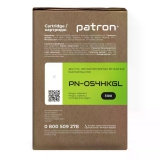 Картридж сумісний Canon 054H Green Label, чорний Patron (PN-054HKGL) CT-CAN-054H-B-PN-GL
