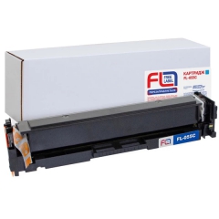 Картридж сумісний Canon 055 блакитний Free Label (FL-055C) CT-CAN-055-C-FL