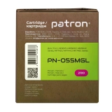 Картридж сумісний Canon 055 пурпуровий Green Label Patron (PN-055MGL) CT-CAN-055-M-PN-GL