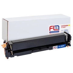 Картридж сумісний Canon 055 жовтий Free Label (FL-055Y) CT-CAN-055-Y-FL