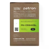 Картридж сумісний Canon 055 H чорний Green Label Patron (PN-055HKGL) CT-CAN-055H-B-PN-GL