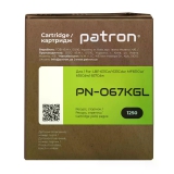 Картридж сумісний Canon 067 чорний Green Label Patron (PN-067KGL) CT-CAN-067-B-PN-GL