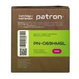 Картридж сумісний Canon 069H пурпуровий Green Label Patron (PN-069HMGL) CT-CAN-069H-M-PN-GL