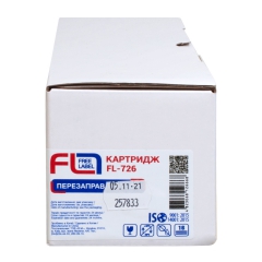 Картридж сумісний Canon 726 free label (fl-726) CT-CAN-726-FL