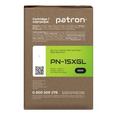 Картридж сумісний HP 15x (c7115x) green label Patron (pn-15xgl) CT-HP-C7115X-PN-GL