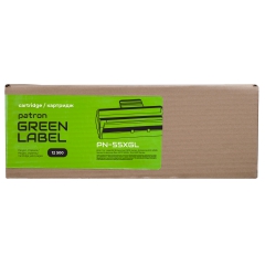 Картридж сумісний HP 55x (ce255x) green label Patron (pn-55xgl) CT-HP-CE255X-PN-GL