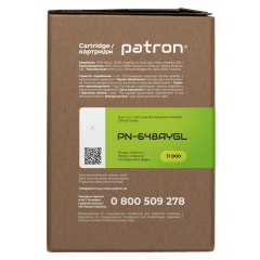 Картридж сумісний HP 648a (ce262a) жовтий green label Patron (pn-648aygl) CT-HP-CE262A-Y-PN-GL